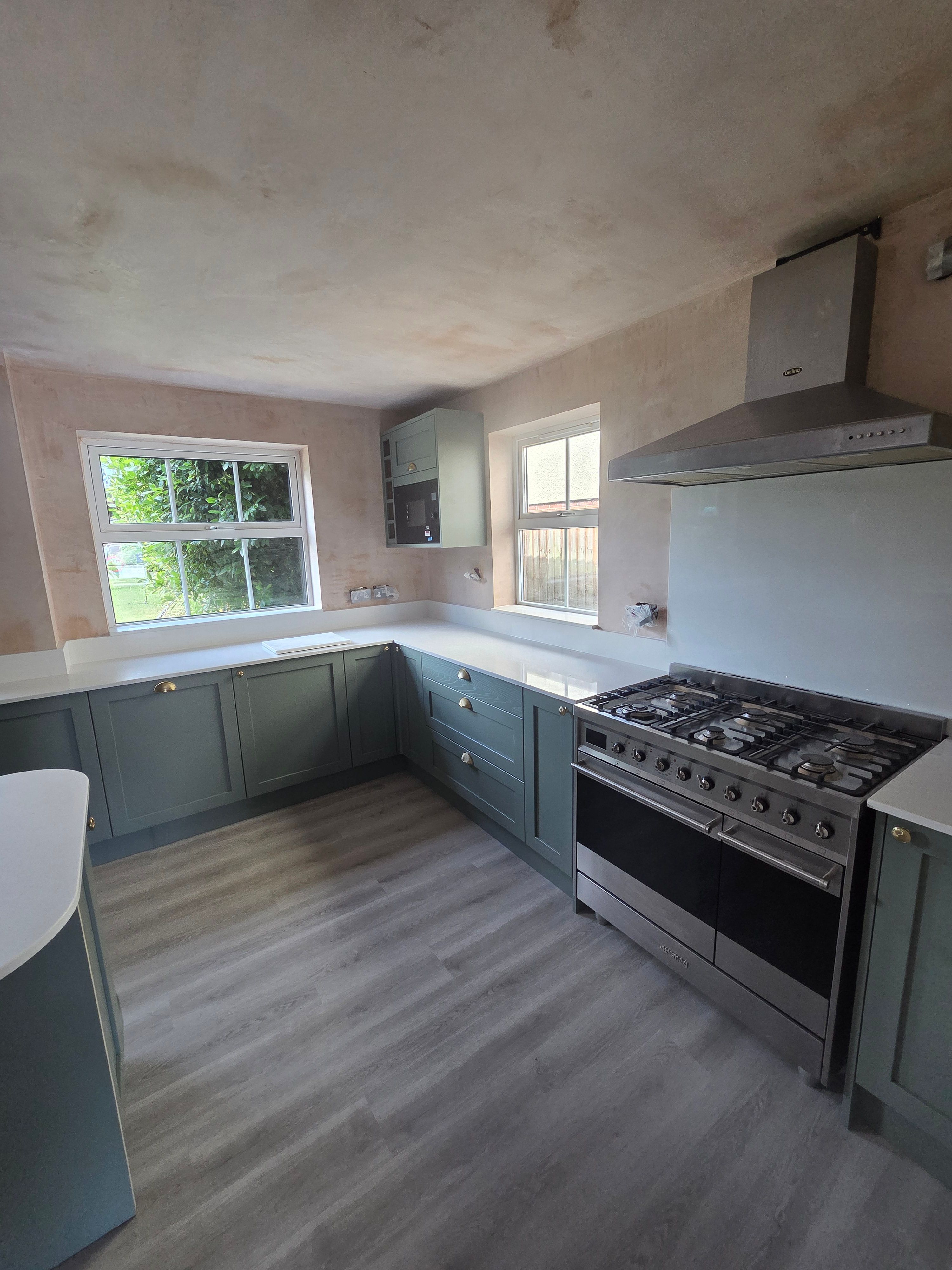 Quartz worktops, Stretton on Dunsmore