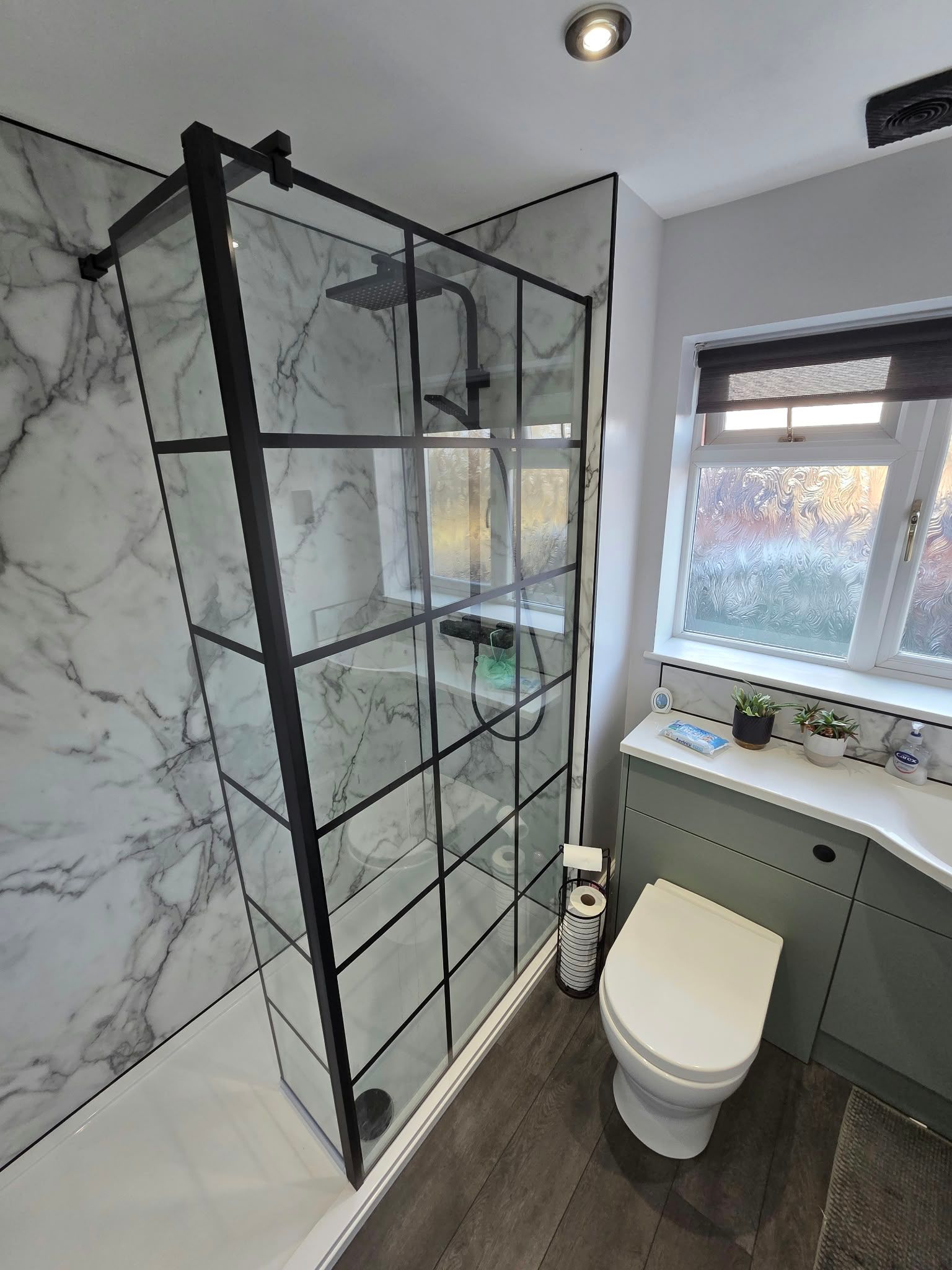 Black detail bathroom, Lutterworth