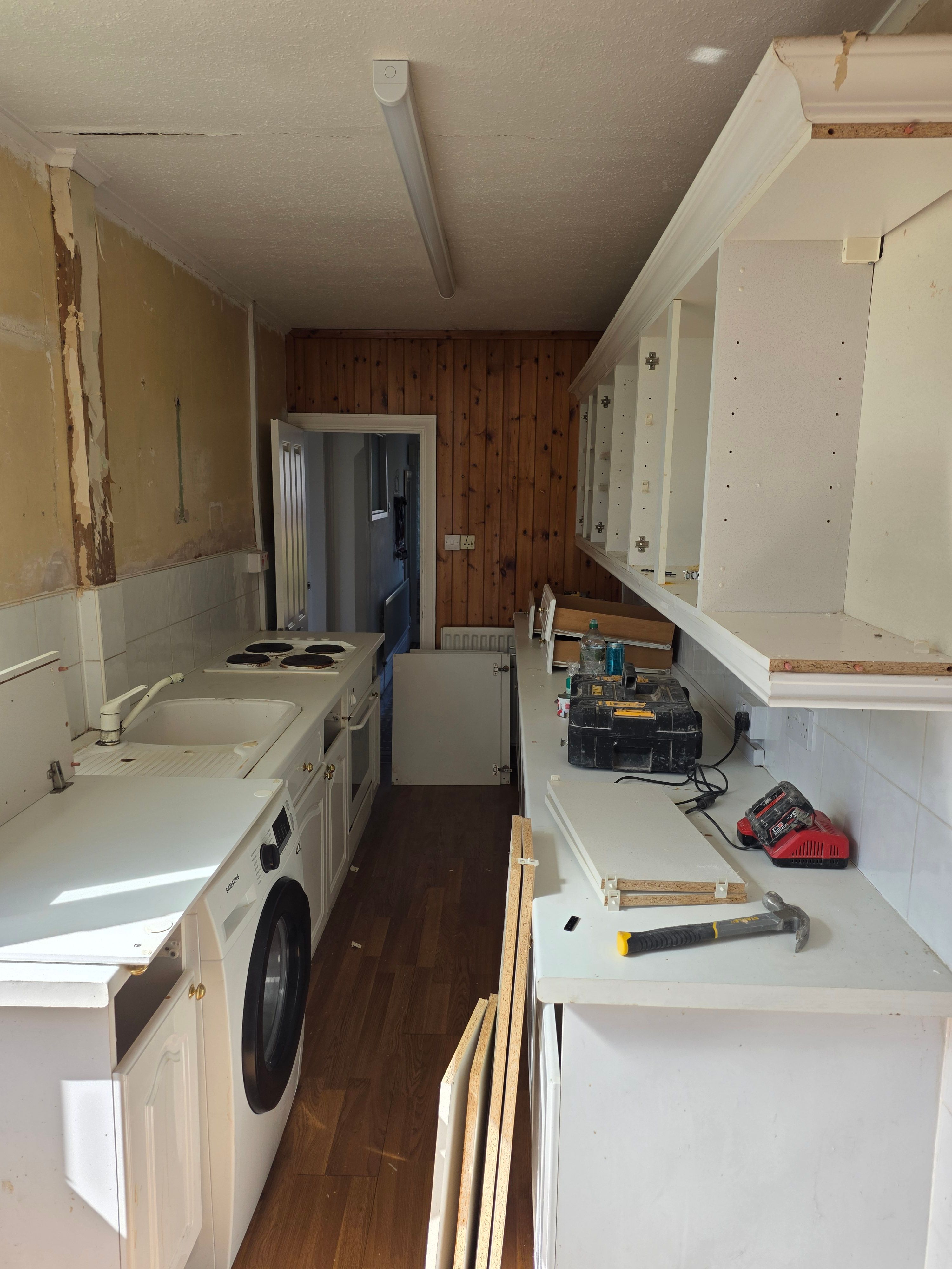 Solid oak worktops