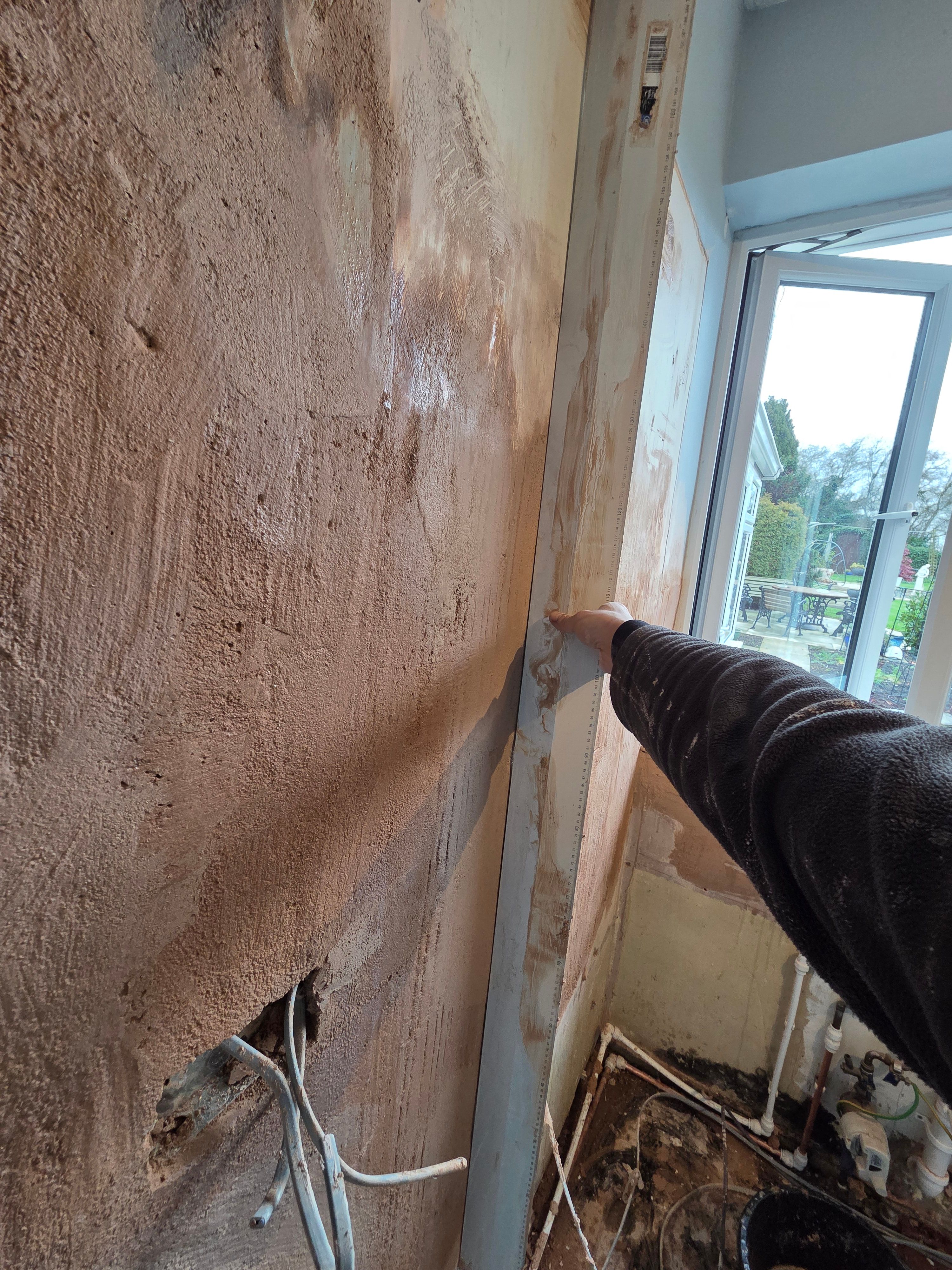 Minerva worktops with waterfall windowsill, Leamington Spa