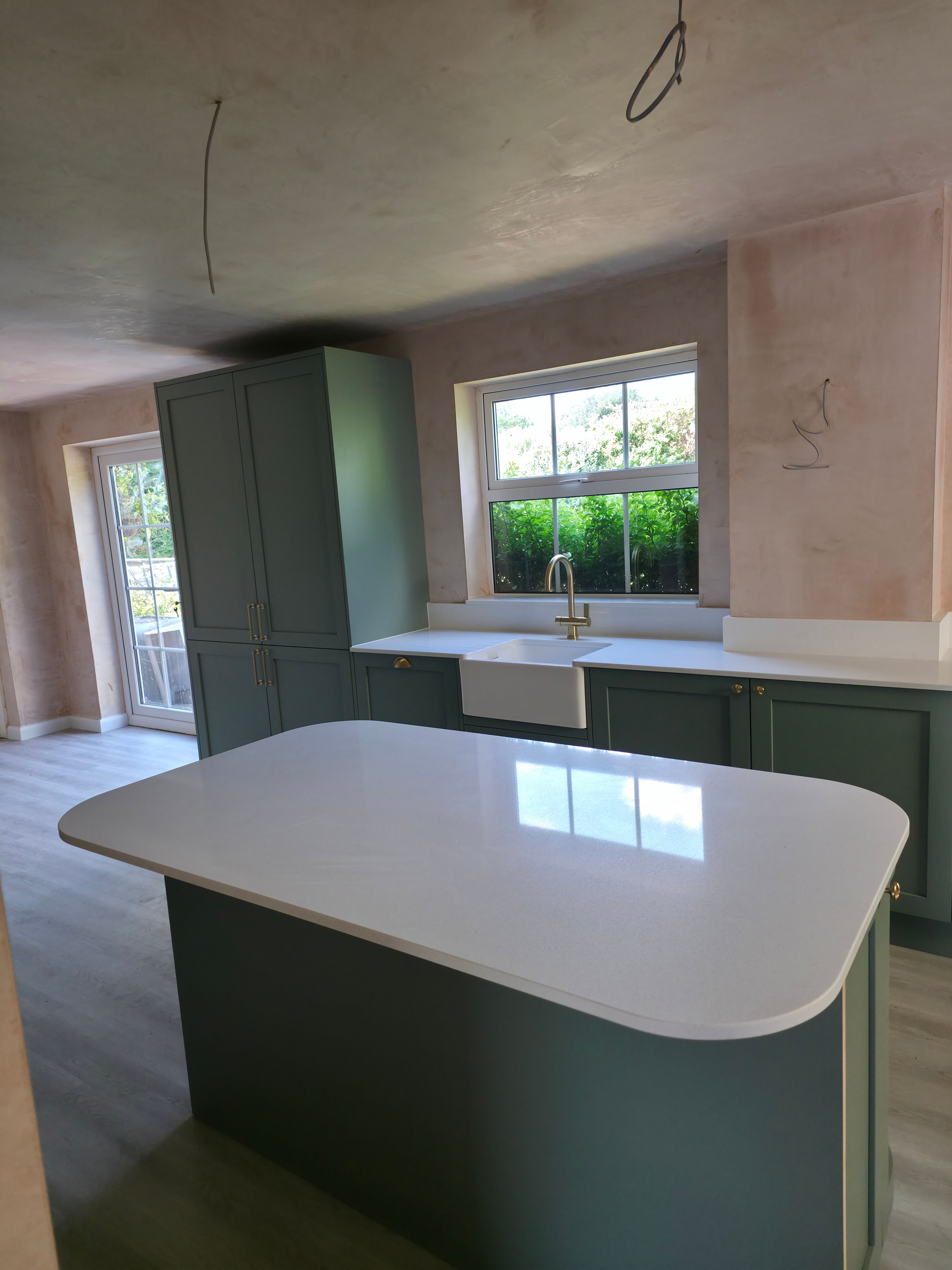 Quartz worktops, Stretton on Dunsmore