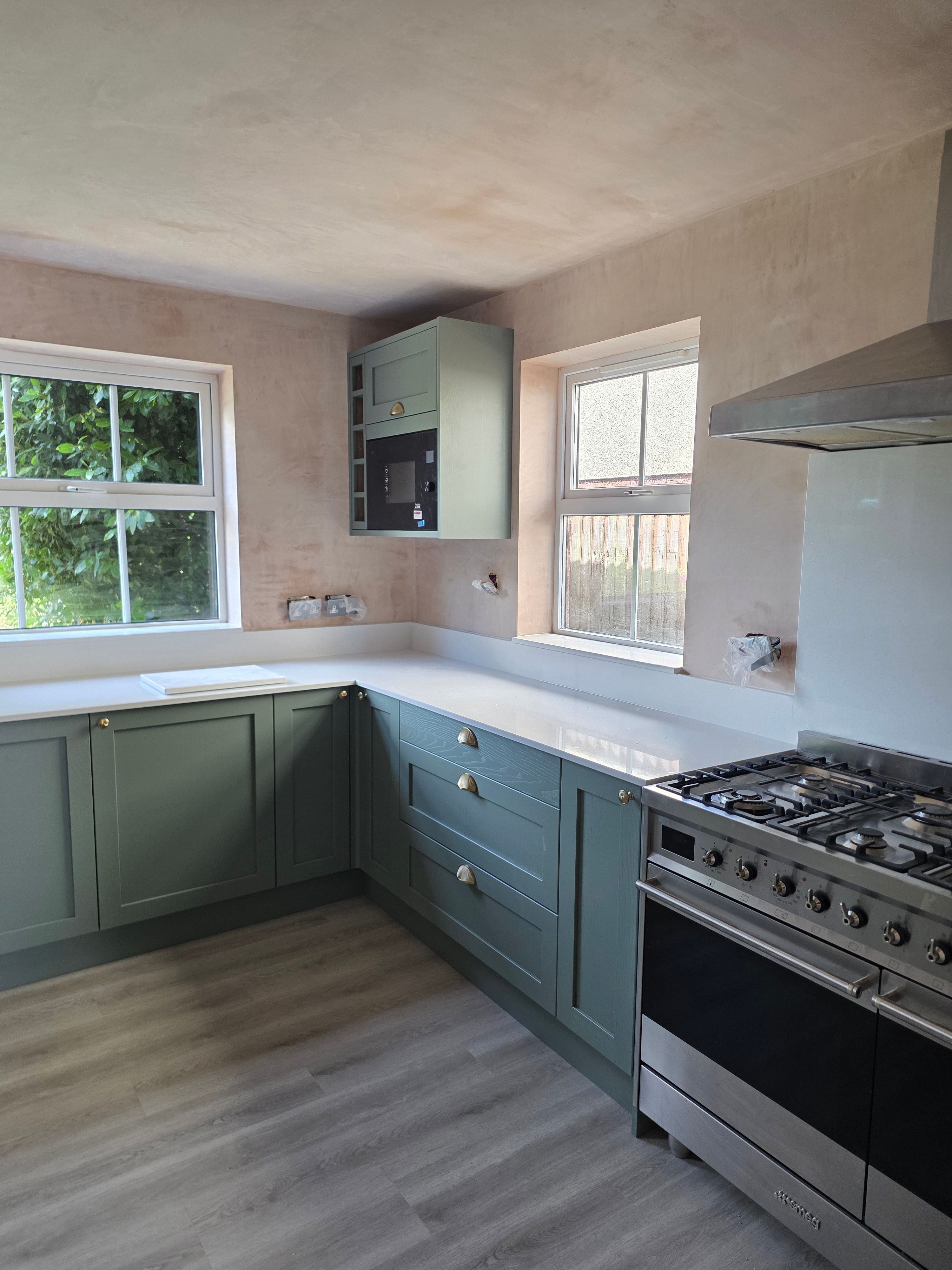 Quartz worktops, Stretton on Dunsmore