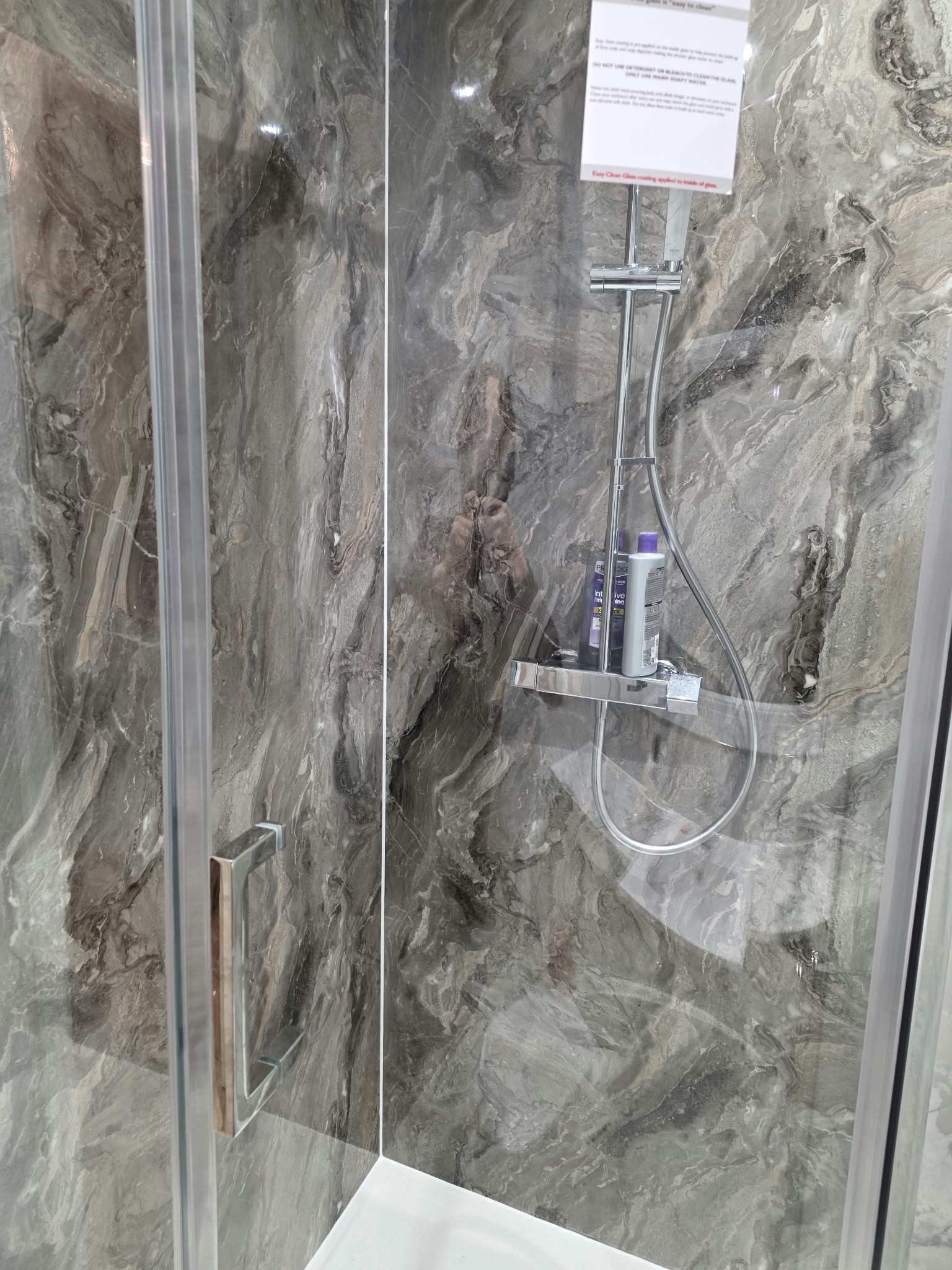 Bathroom with aqua panels, Leamington Spa