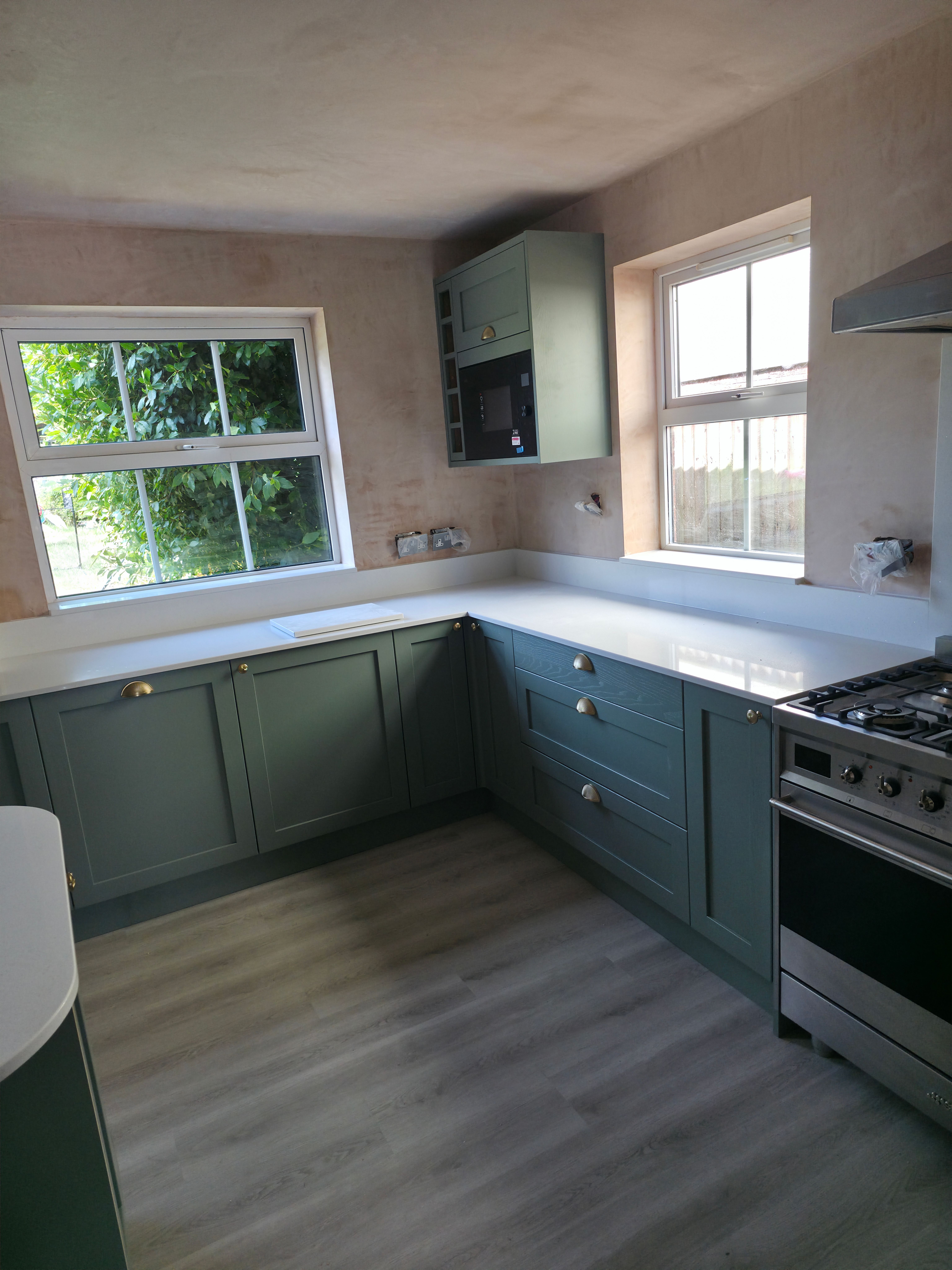 Quartz worktops, Stretton on Dunsmore