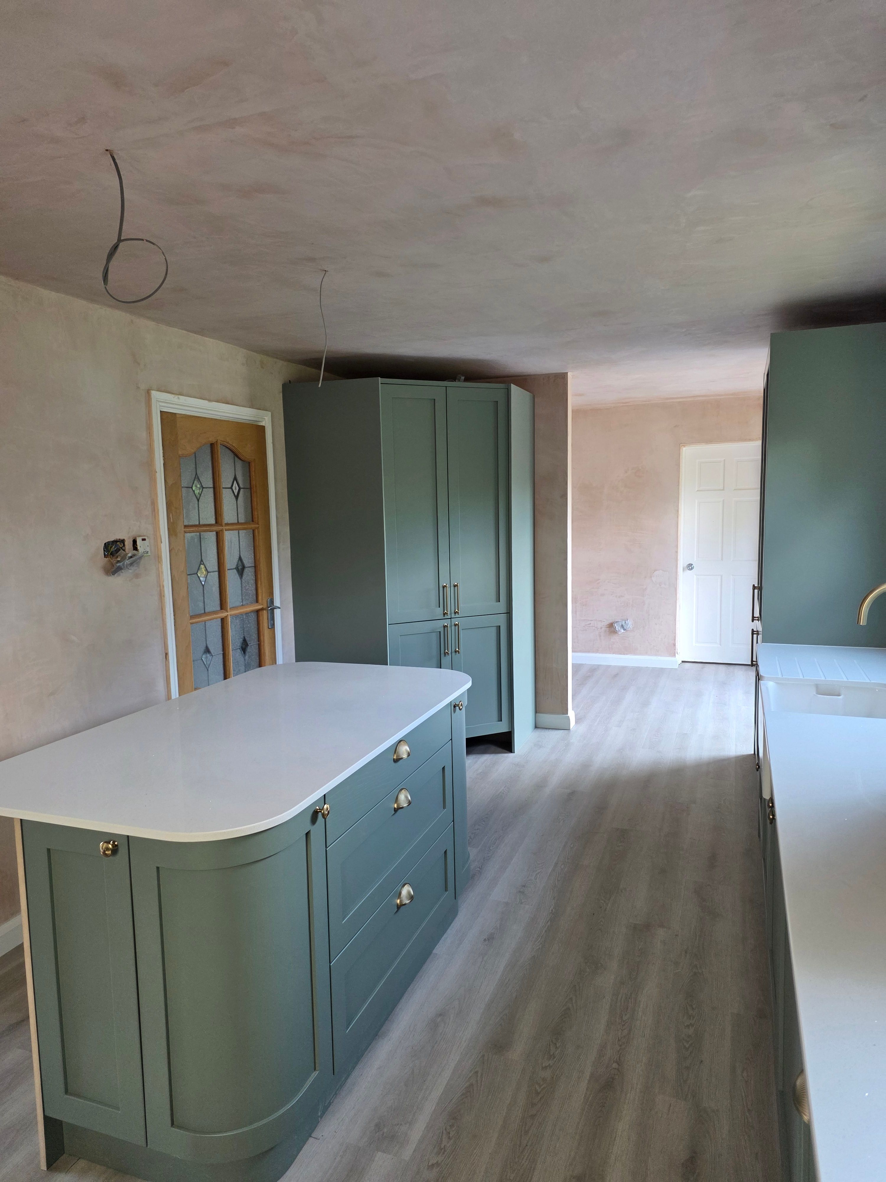Quartz worktops, Stretton on Dunsmore