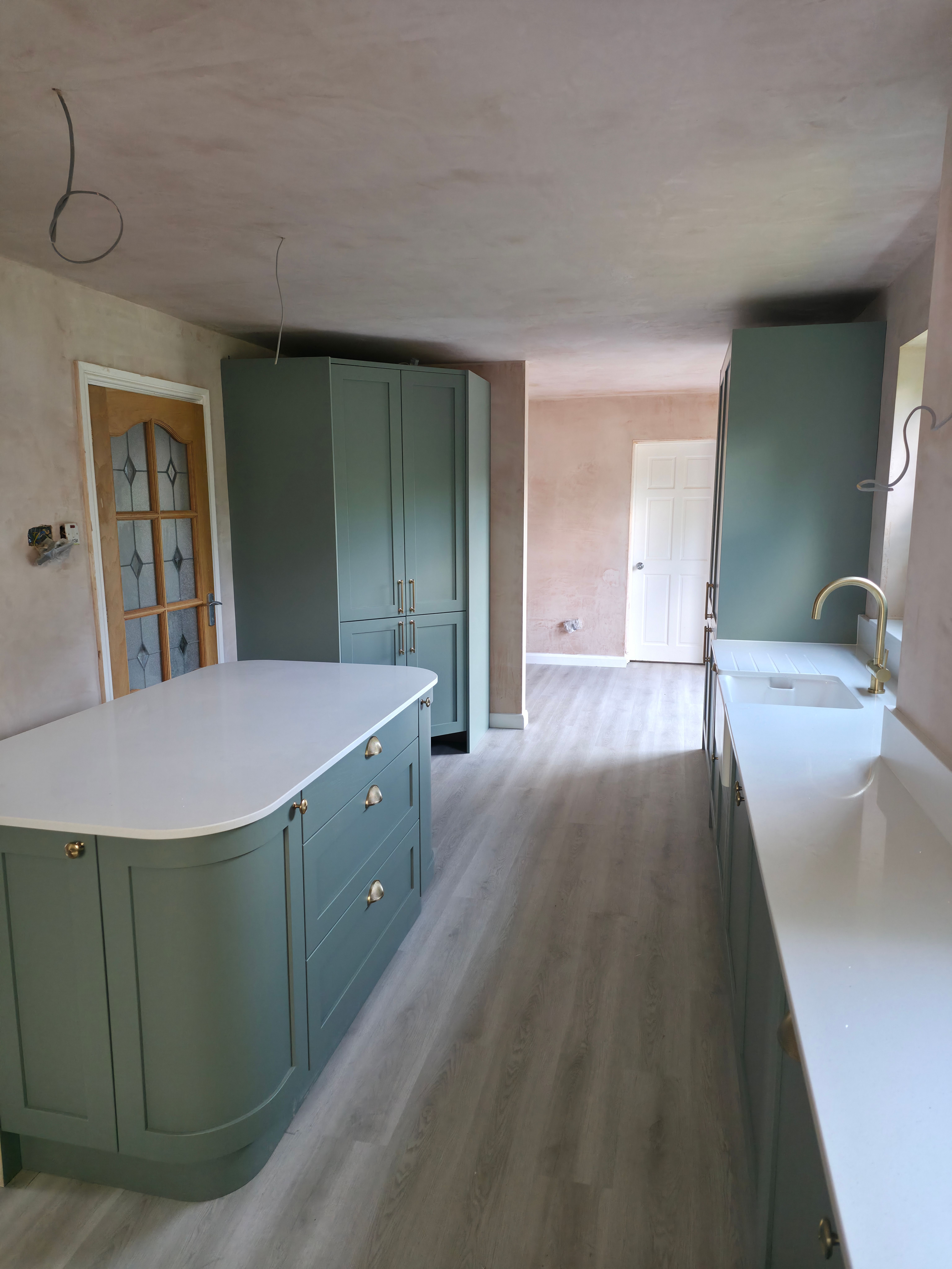 Quartz worktops, Stretton on Dunsmore