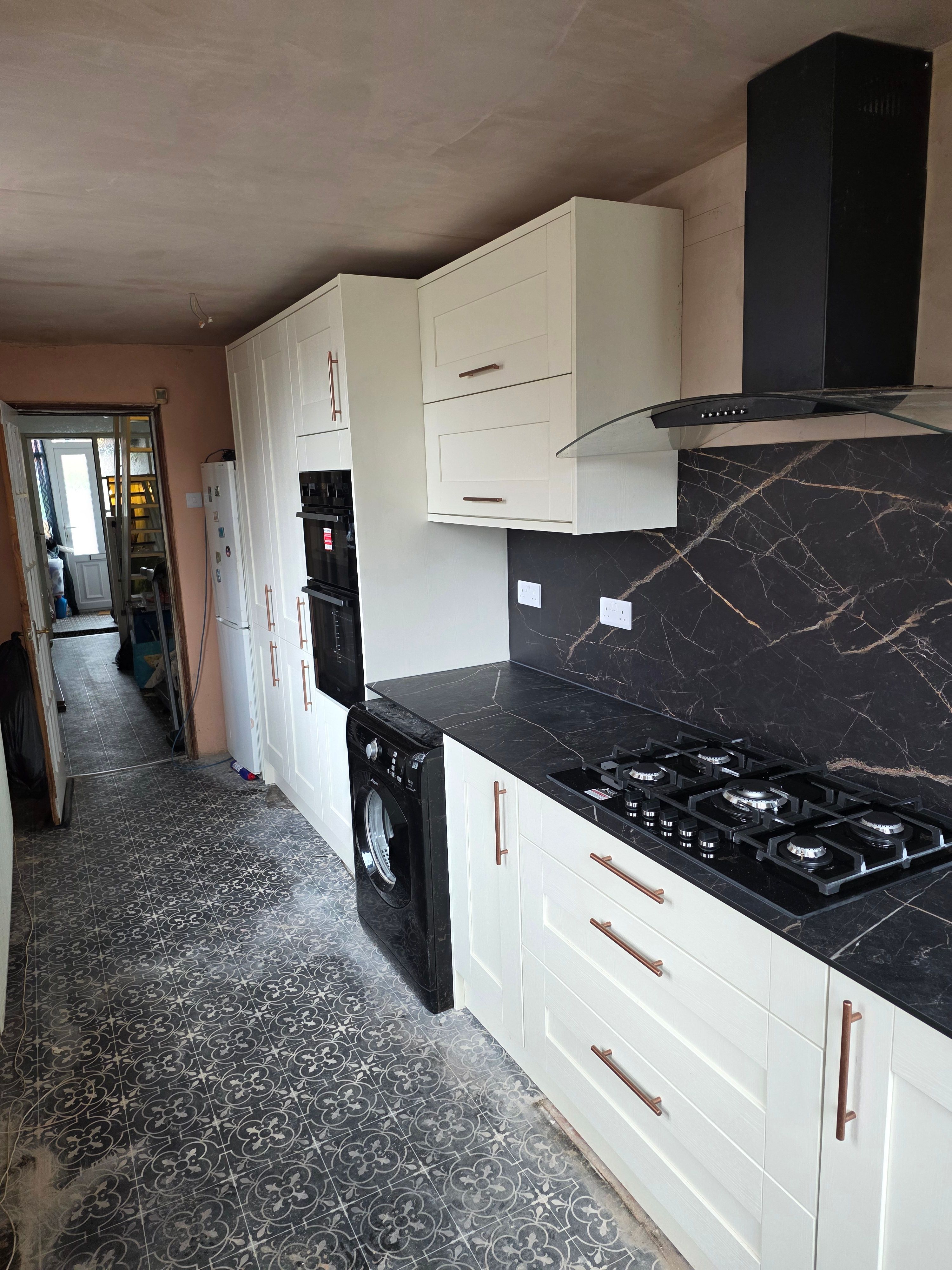 Kitchen with Zenith worktops, Radford