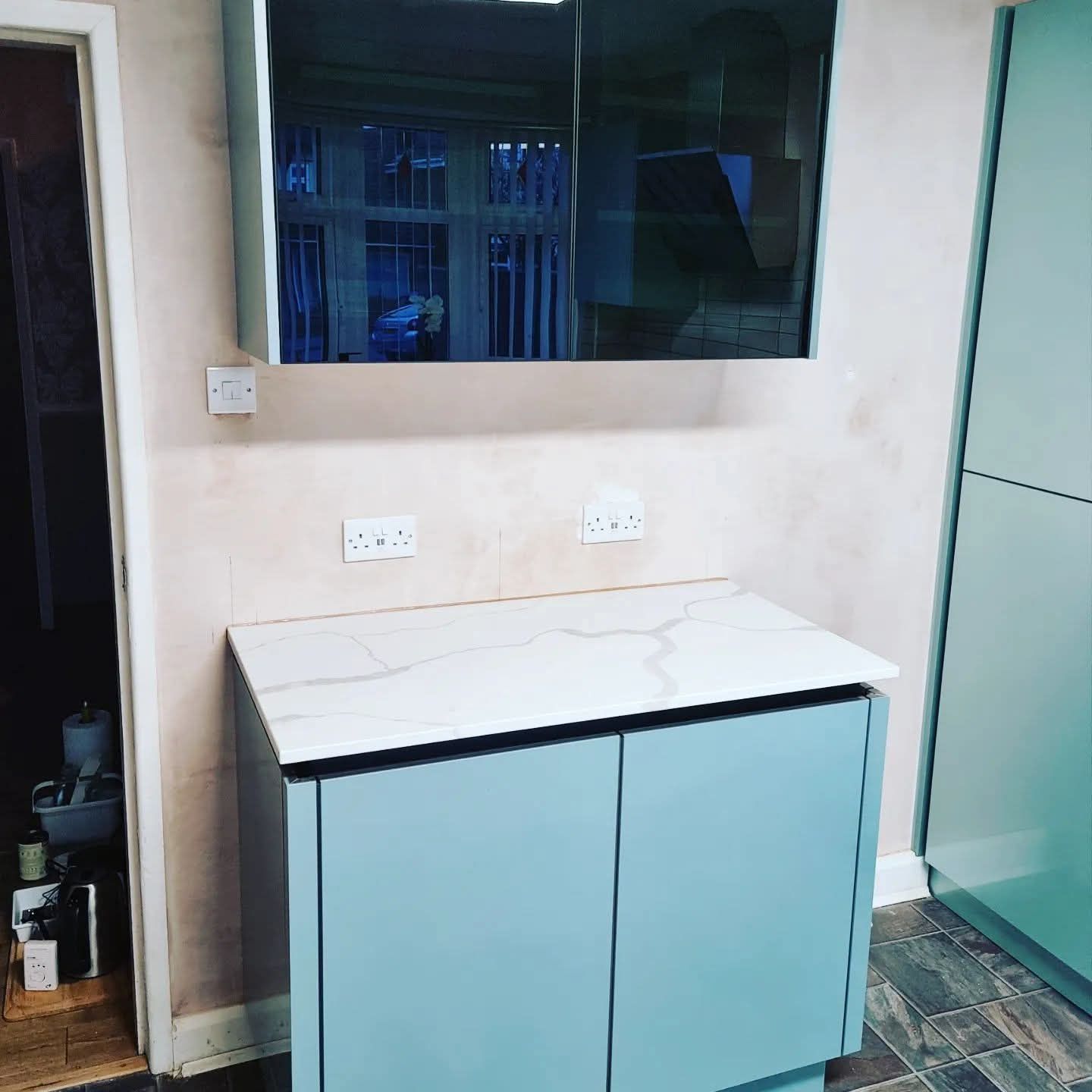 True handleless kitchen with granite, Binley Woods
