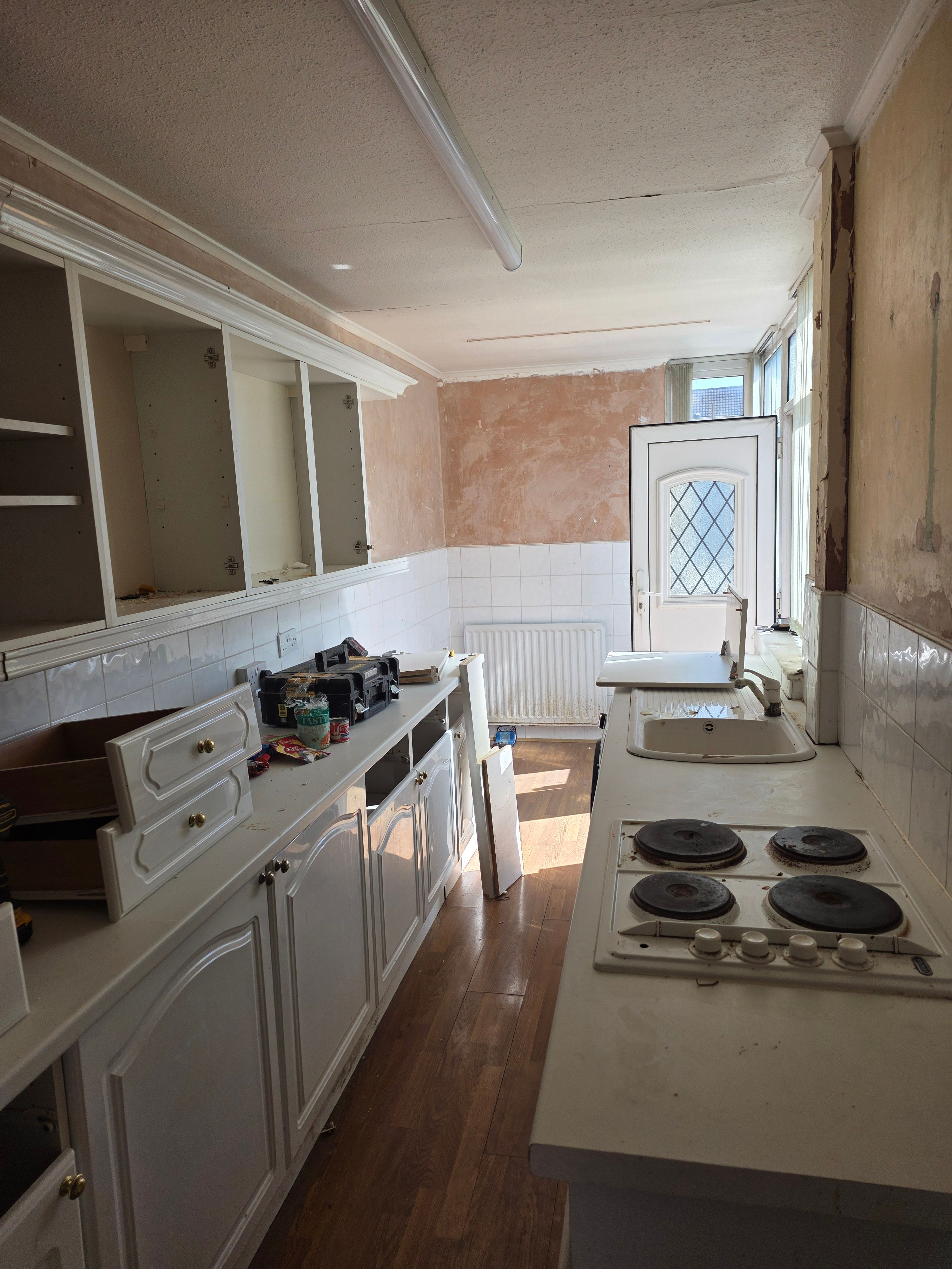 Solid oak worktops