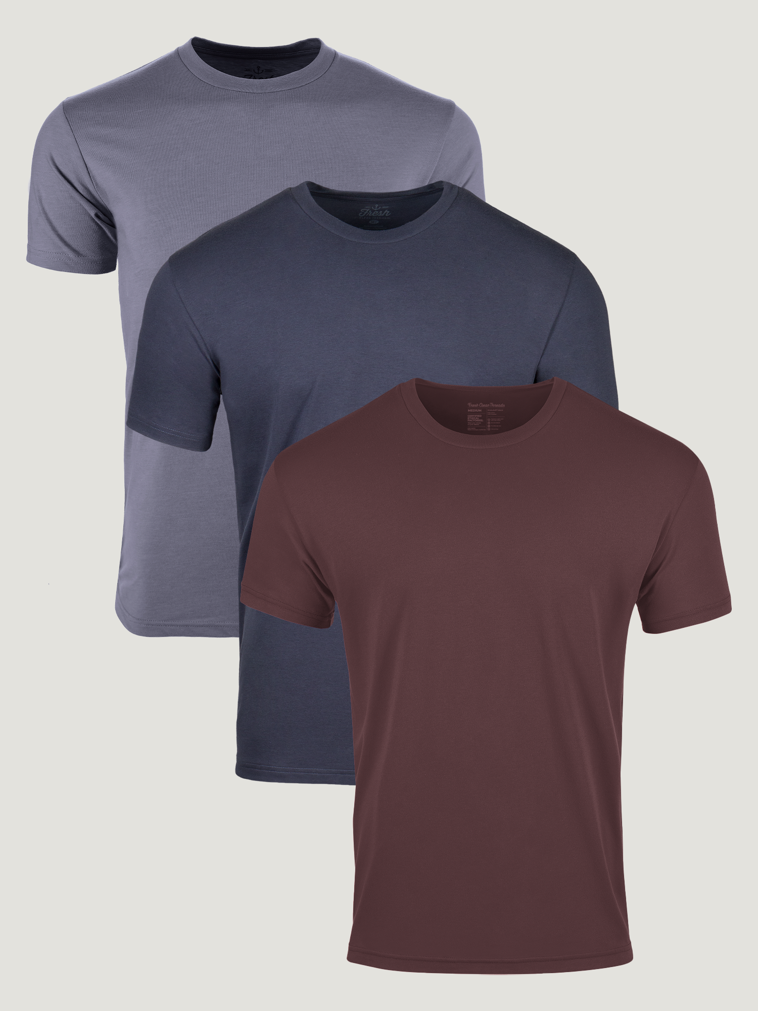 Bold 3-Pack of Men's T-Shirts | Fresh Clean Threads