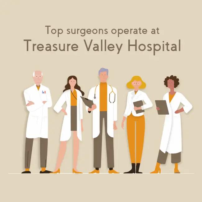 Top Surgeons at Treasure Valley Hospital