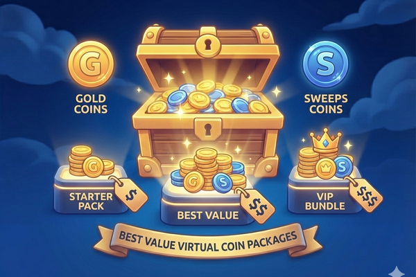 Best Value Virtual Coin Packages in Social Casinos