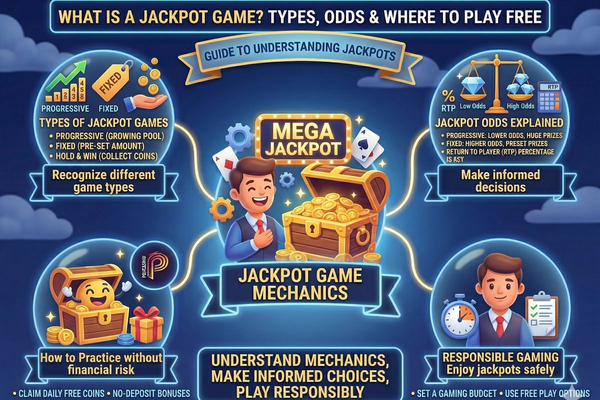 What Is a Jackpot Game? Types, Odds & Where to Play Free