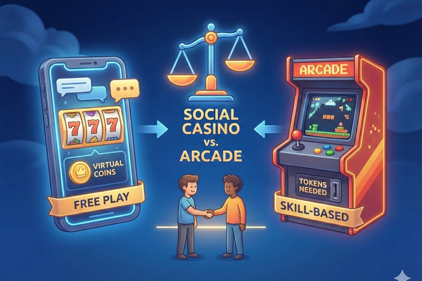 Social Casino Games vs. Traditional Arcade Games: A Comparison