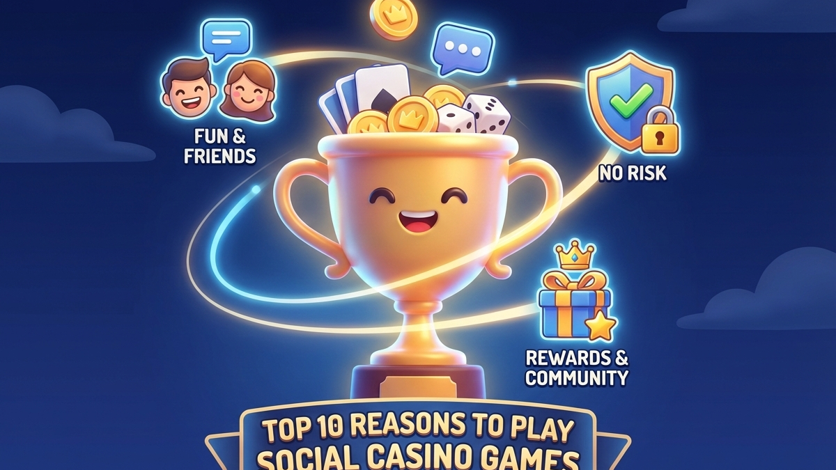 Top 10 Reasons to Play Social Casino Games: Fun, Friends & No Risk