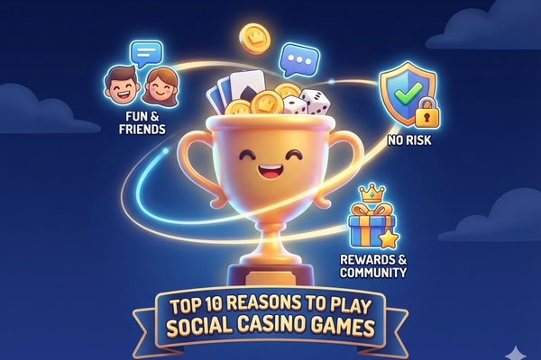 Top 10 Reasons to Play Social Casino Games: Fun, Friends & No Risk