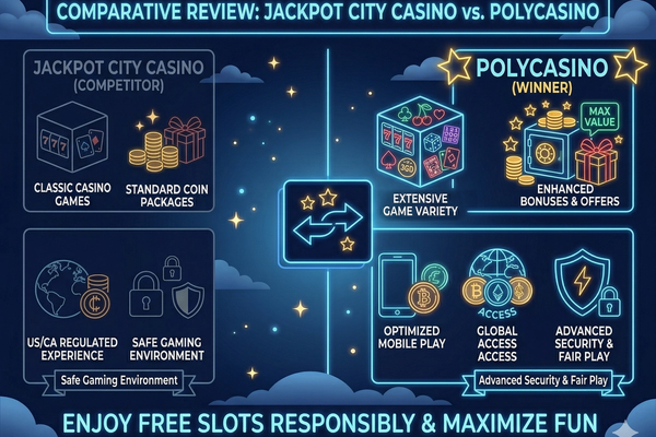 Jackpot City Casino vs. Polycasino: A Comparative Review