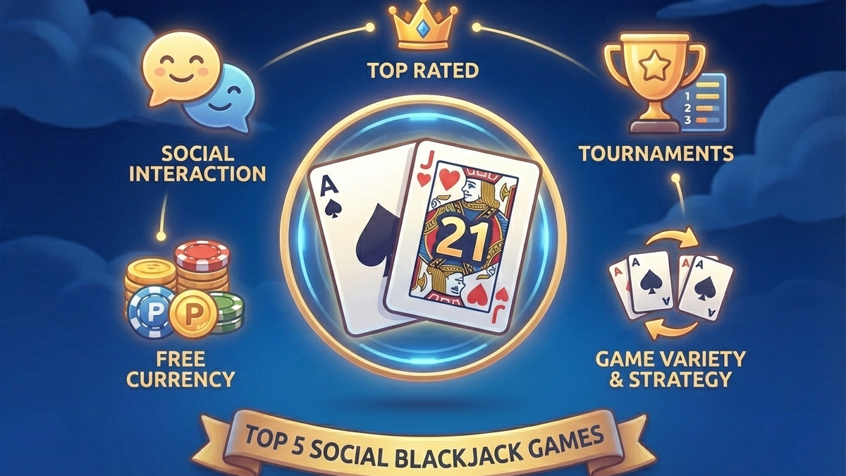 The 5 Best Social Blackjack Games to Play Online for Free
