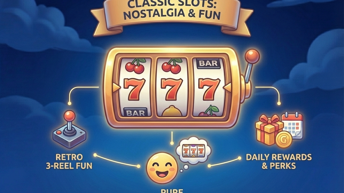 Playing Classic Slots in Social Casinos: Nostalgia & Fun