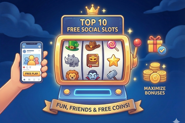 The 10 Best Social Slot Games to Play for Free