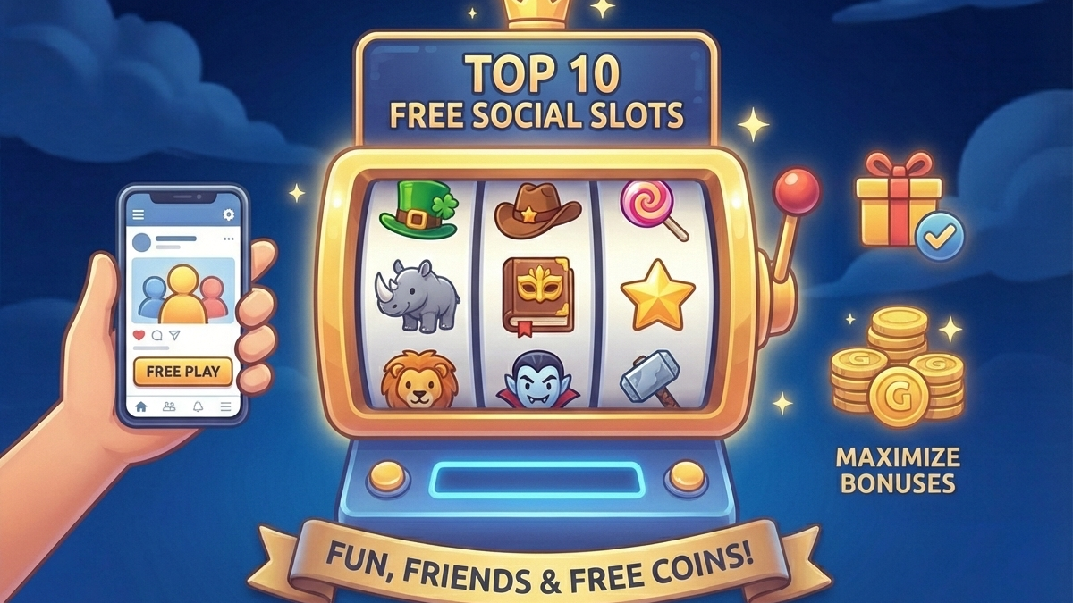 The 10 Best Social Slot Games to Play for Free