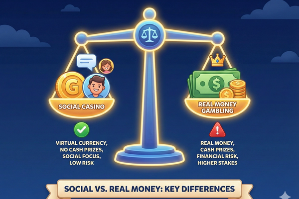 Social Casino vs. Real Money Gambling: Key Differences Explained