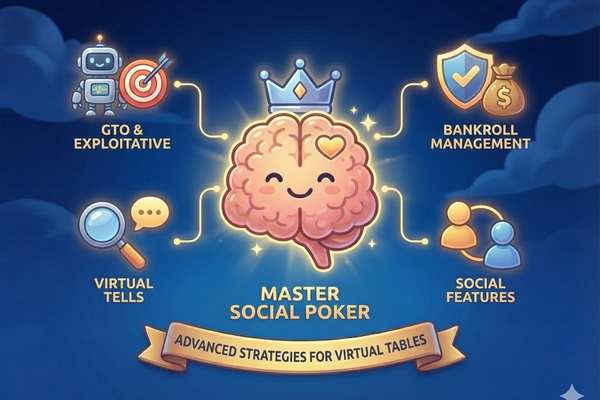 Mastering Social Poker: Advanced Strategies for Virtual Tables