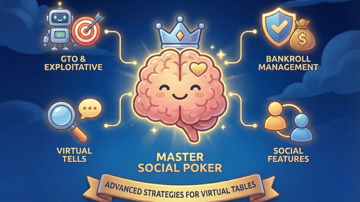 Mastering Social Poker: Advanced Strategies for Virtual Tables