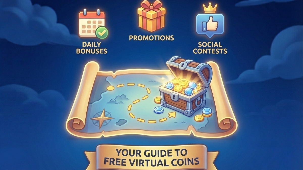 Your Guide to Getting Free Virtual Coins in Social Casino Games