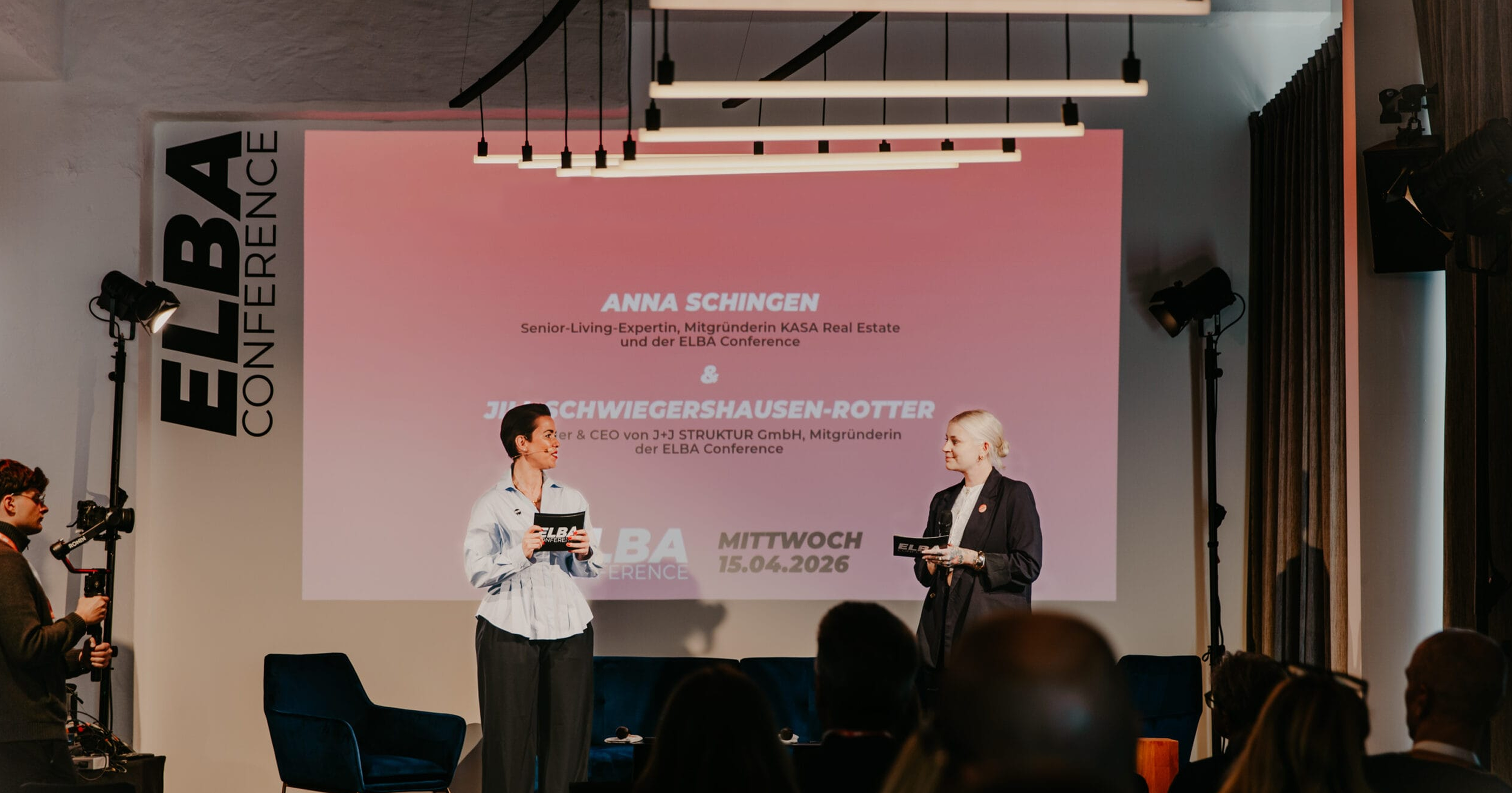 Moderation: Anna Schingen und Jill Schwiegershausen-Rotter