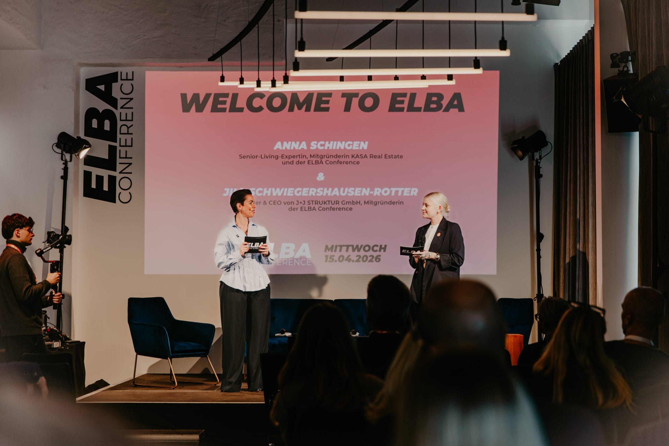 Moderation: Anna Schingen und Jill Schwiegershausen-Rotter