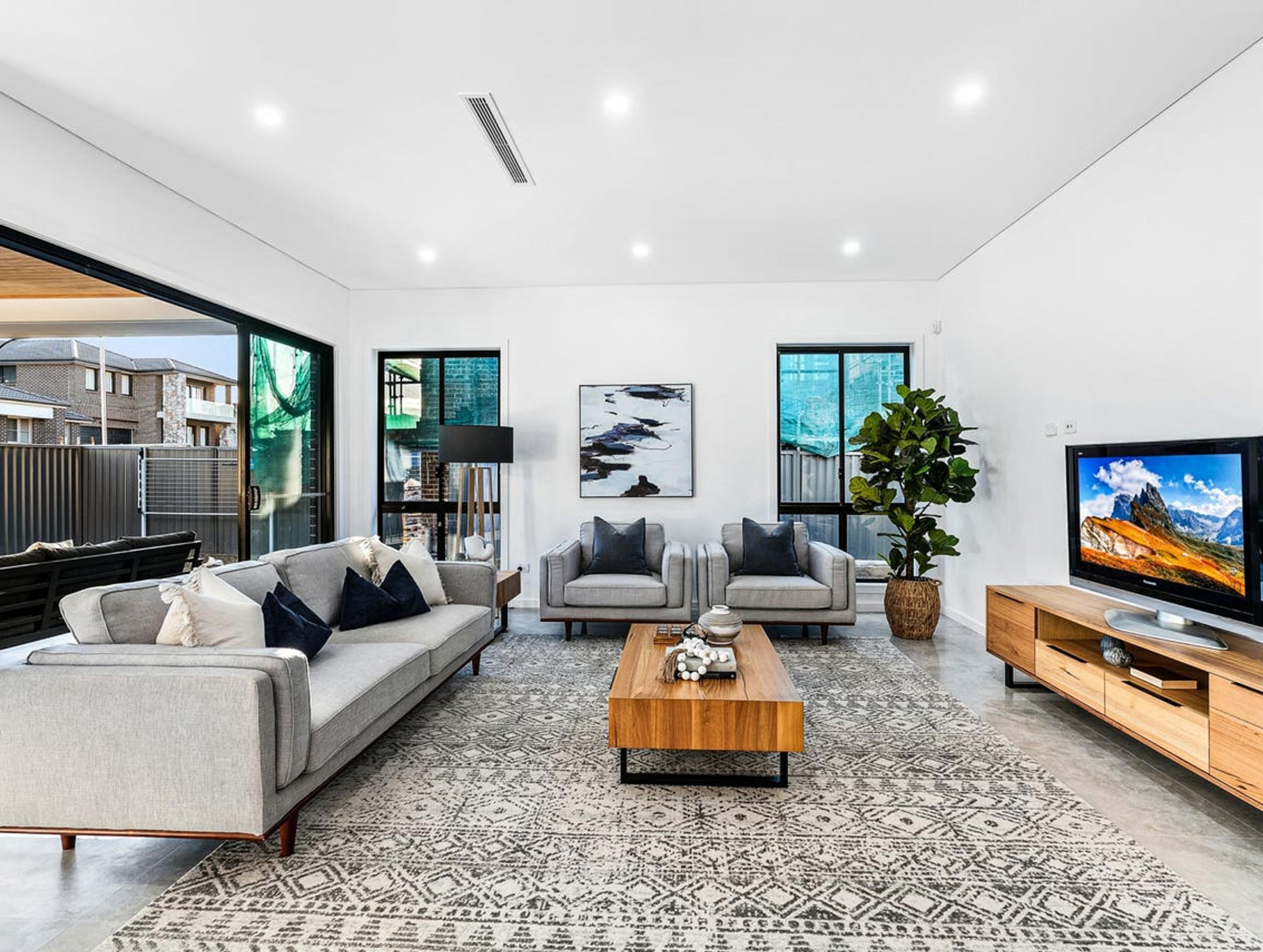 kitchen of a granny home adjacent to the main home