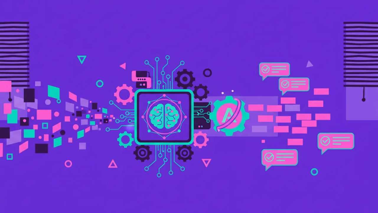 Abstract illustration of generative engine optimization and AI citations