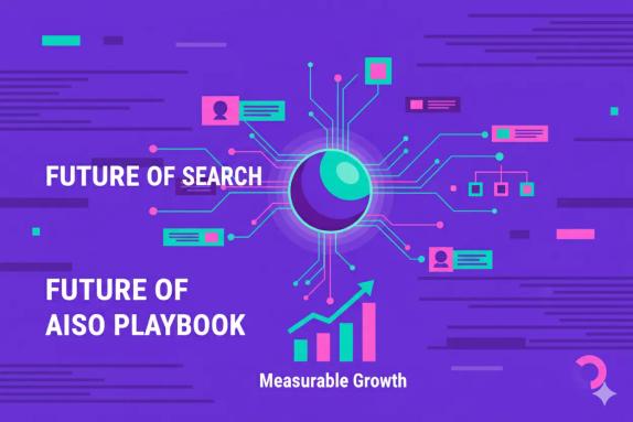 Concept image of AI answer engines replacing traditional search results