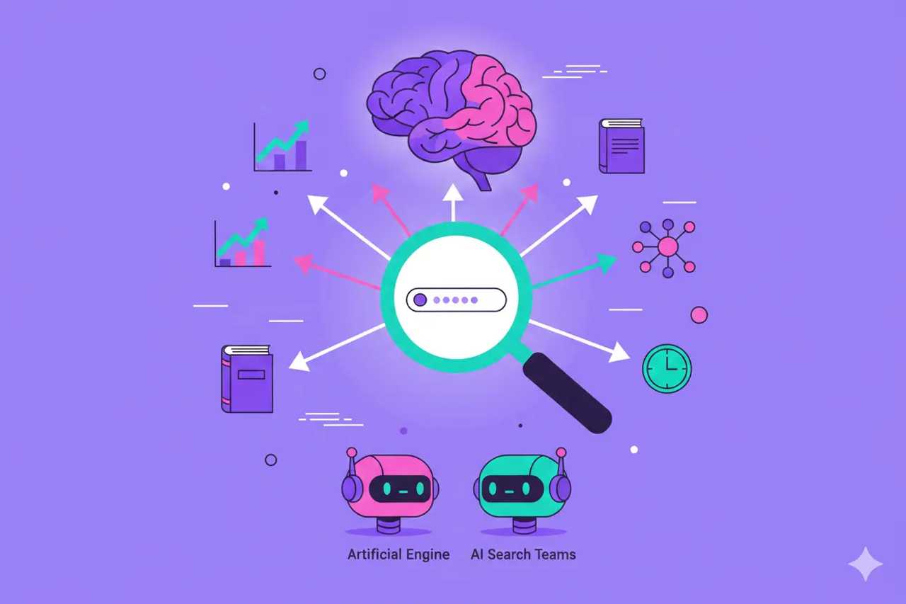 Illustration representing Perplexity Ranking Factors: Playbook for AI Search Teams