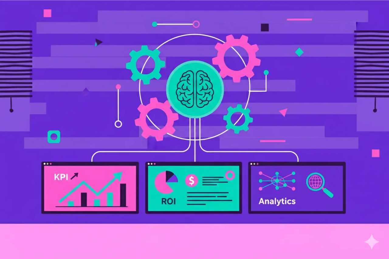 Illustration for AI SEO Analytics: Actionable KPIs, Dashboards & ROI