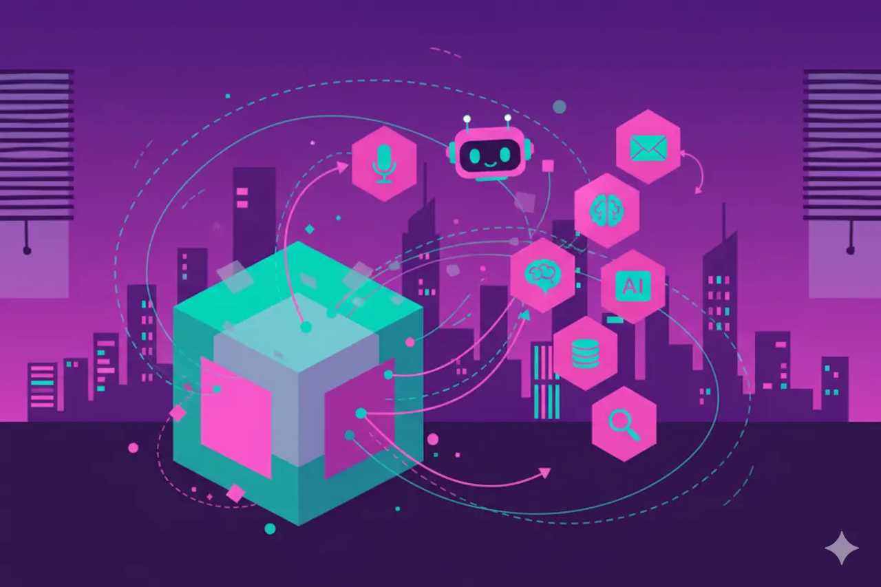 Illustration representing Schema Markup About Mentions: Playbook for AI Search Teams