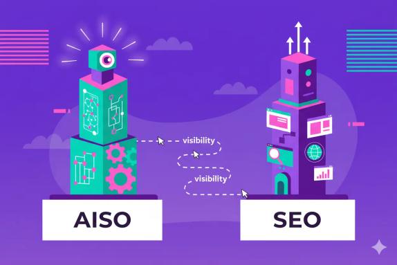 Comparison guide: AISO vs SEO for AI Overviews and search