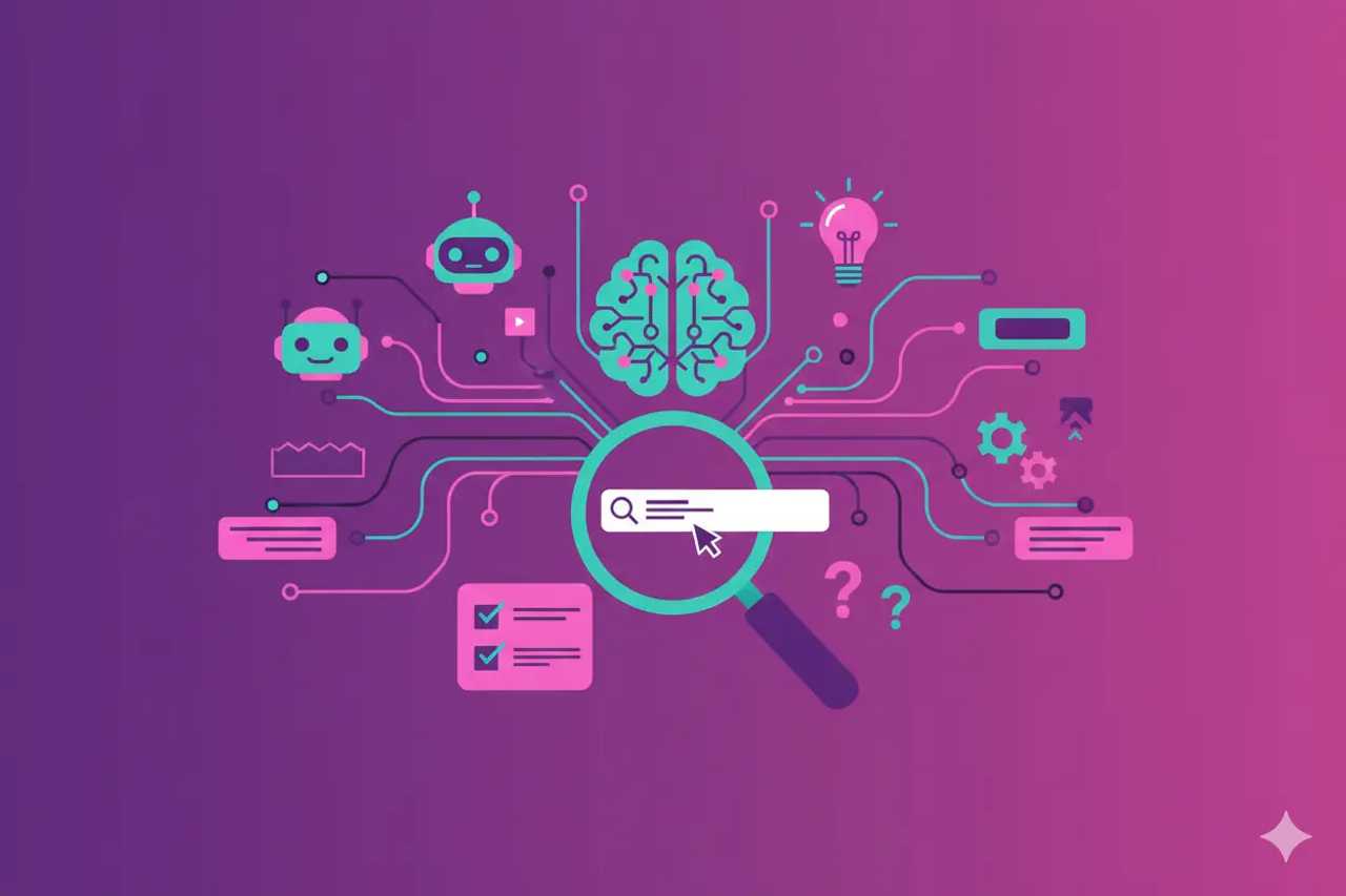 Illustration representing AI Search Optimization Prompts: Framework & Checklist