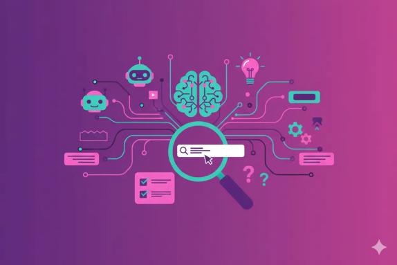 Illustration representing AI Search Optimization Prompts: Framework & Checklist