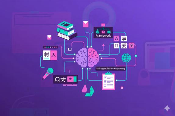 Illustration representing Multilingual Prompt Engineering: Framework & Checklist