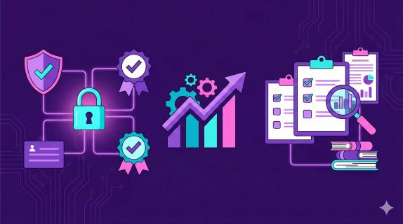 Illustration representing Trust Signals Website: Growth Playbook with Checklists