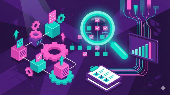 Illustration representing What Is Schema Markup: Growth Playbook with Checklists