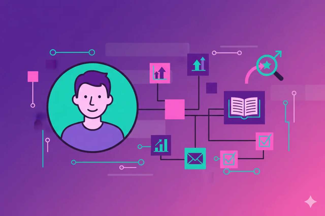 Illustration representing Author Schema Markup: Growth Playbook with Checklists