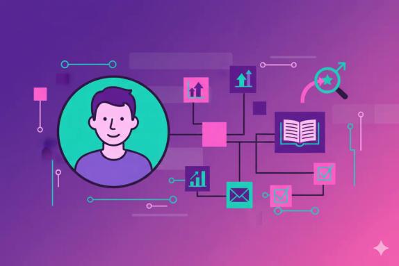Illustration representing Author Schema Markup: Growth Playbook with Checklists