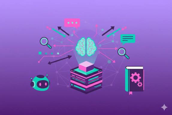 Illustration representing AI Overviews Optimization: Playbook for AI Search Teams