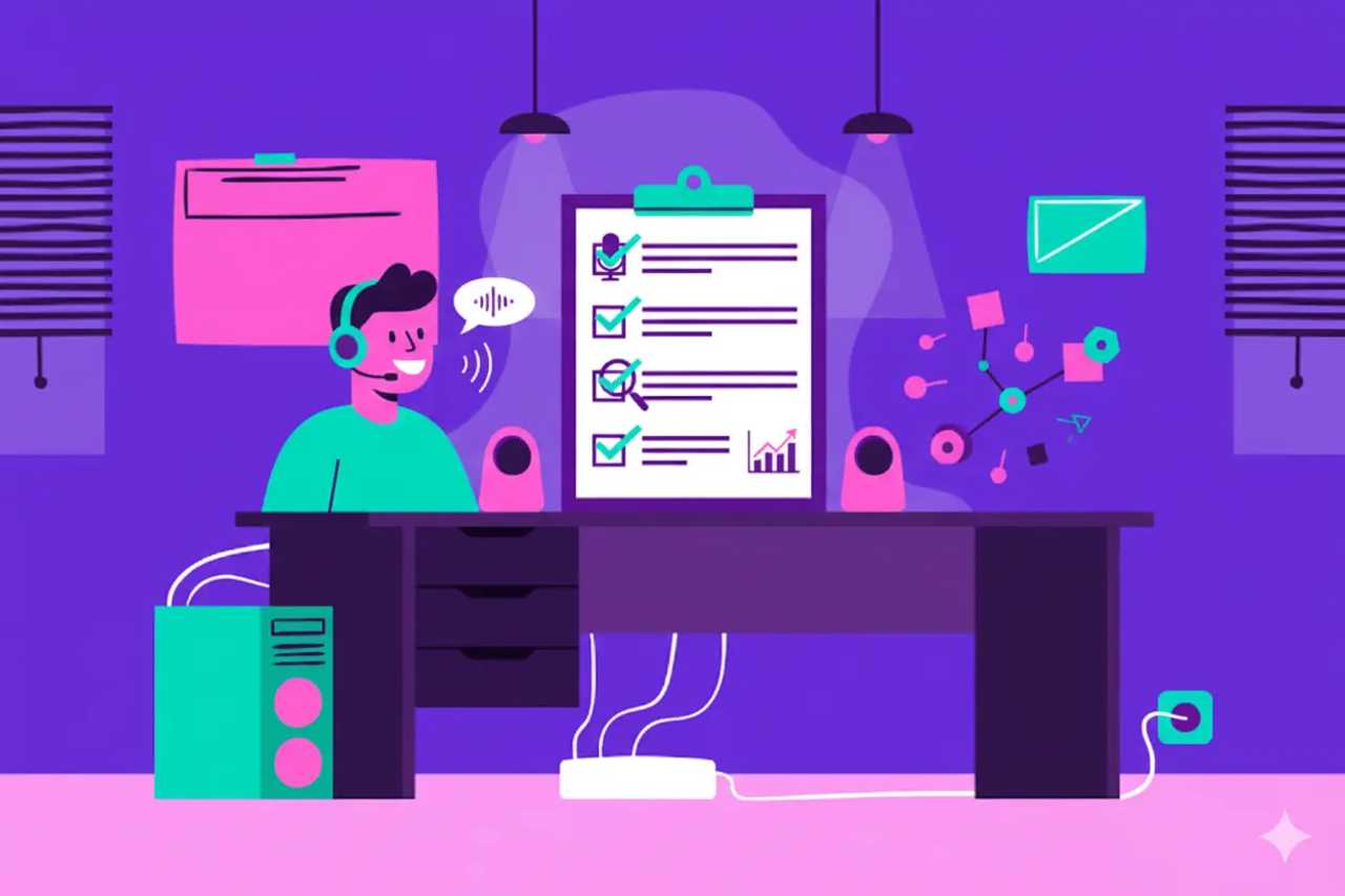 Illustration representing Speakable Schema SEO: Growth Playbook with Checklists