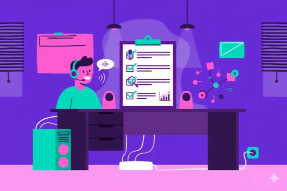 Illustration representing Speakable Schema SEO: Growth Playbook with Checklists