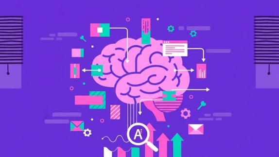 Illustartion showing content chunk optimization for AI search