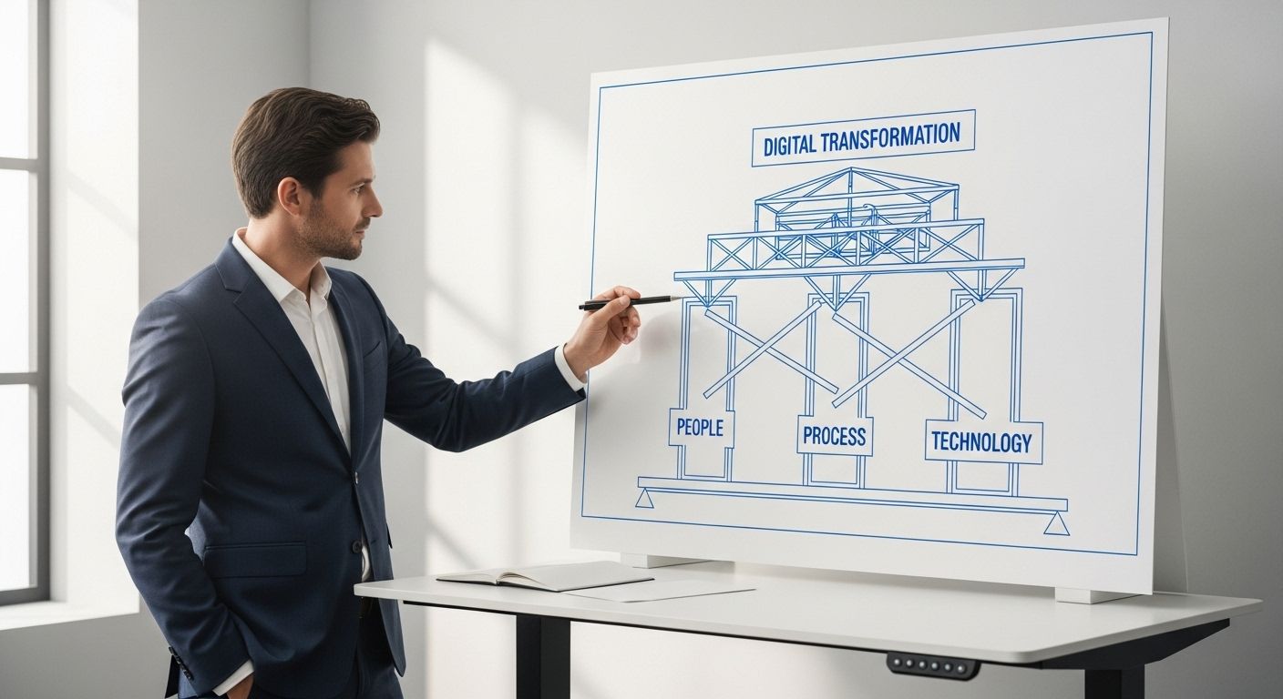 The Three Pillars of Digital Transformation: People, Process, Technology